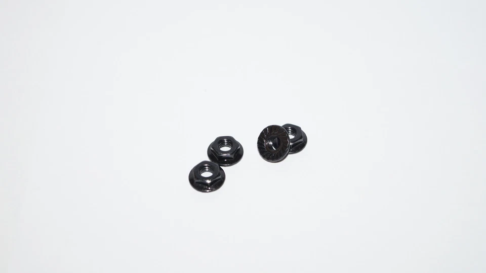 TEAM ASSOCIATED Associated M4 Low Profile Serrated Steel Wheel Nuts AS91150