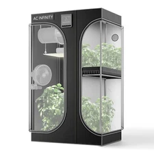 CLOUDLAB 632D, 2-in-1 Advance Grow Tent 3x2 Indoor Hydroponics 36” x 24” x 72”