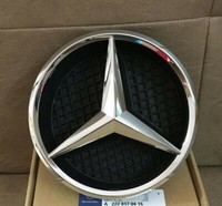 Grill Neue Logo FüR Mercedes-Benz 2016-2023 W213 Silber Stern Emblem A0008880100