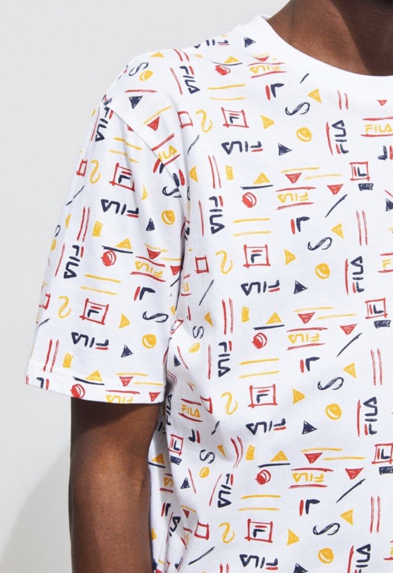 T SHIRT UOMO FILA ALFIE GIROCOLLO MANICA CORTA TAGLIA XXL TENNIS ANNI '90 LM1835AJ