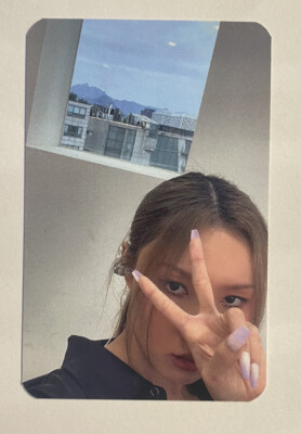 Kpop Mamamoo  Where Are We  Album Hwasa MMT Fansign Official Photocard