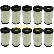 10x Air Filter for John Deere M113621 M807331 M807332 MIU10783 M137393