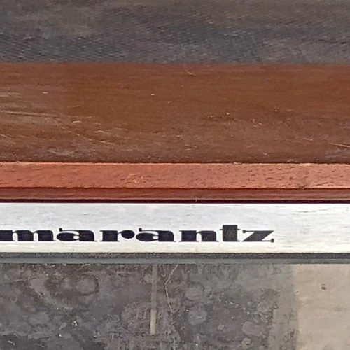 Marantz Vintage Stereo Receiver Wood and Metal Panel