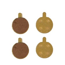 Bike Brake Pad 2 Pairs Semi Metallic Brake Pad for Bike Electric Bike Scooter