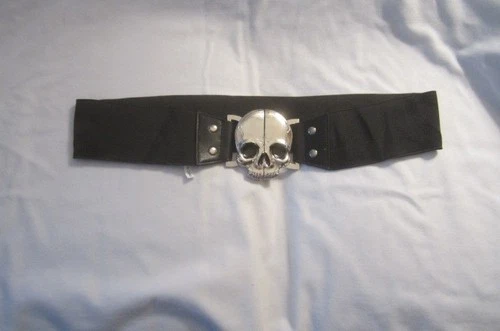 Preowned Belt with Skull Belt Buckle by Kreepsville 2017 - product listing photo