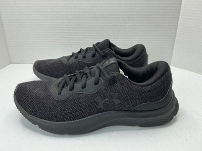 Under Armour Mojo 2 Womens Size 7.5 Black Walking Running Shoes Sneakers