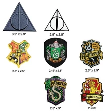 Harry Potter Full Color Embroidery Iron-On Patch