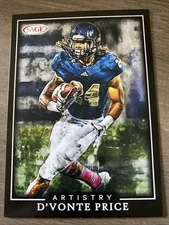 2022 SAGE Low Series - Artistry D'Vonte Price #ART-DVP Black (RC)