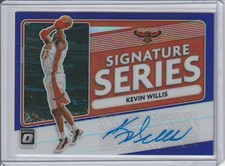 2020-21 Donruss Optic KEVIN WILLIS Signature Series Purple Auto SS-KWL