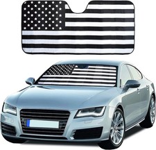 Accordion Car Windshield Sun Shade Design  Reflective Car Window Shades Large