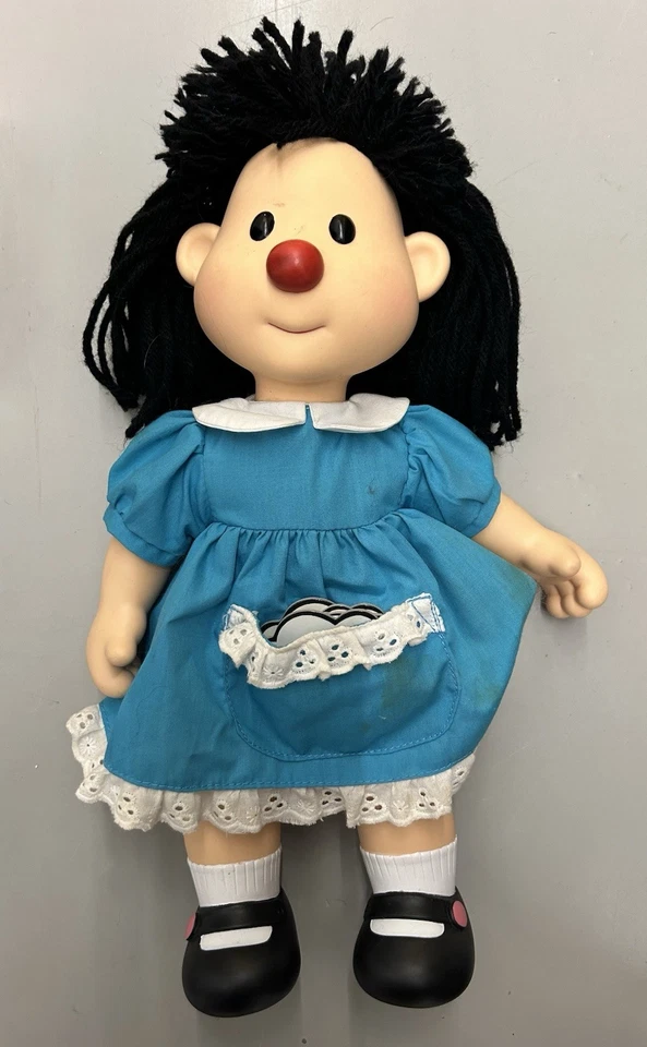 Muñeca de vinilo The Big Comfy Couch Molly 1996 Playmates Toys, completa con caja rara Foto 2 de 4