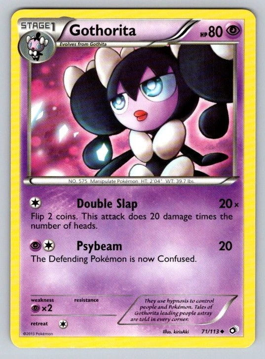 Gothorita 71/113 Legendary Treasures Uncommon NM Pokemon TCG