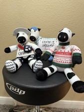Chick Fil A Cow Eat More Chicken Christmas Plush Lot Of Chick Fil A