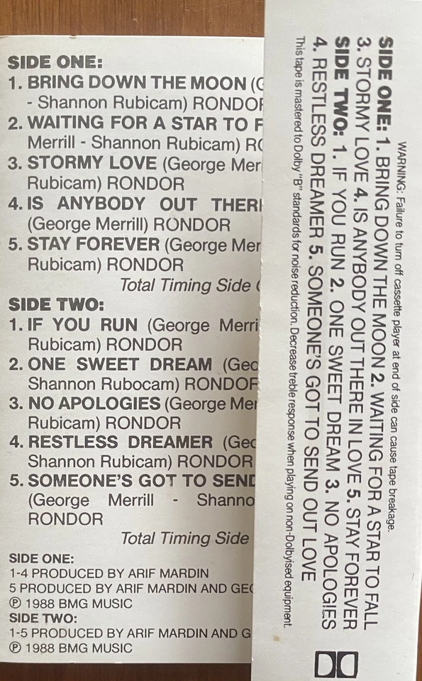 Boy Meets Girl Reel Life Australian Cassette - Image 2 of 4