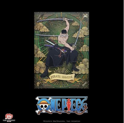 Roronoa Zoro Limited Edition Displate One Piece | NEU & OVP