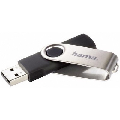Hama Rotate USB-Stick  128 GB Schwarz 108071 USB-A (USB 2.0)
