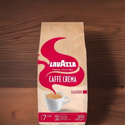 Lavazza, Caffè Crema Classico, chicchi di caffè Arabica e Robusta