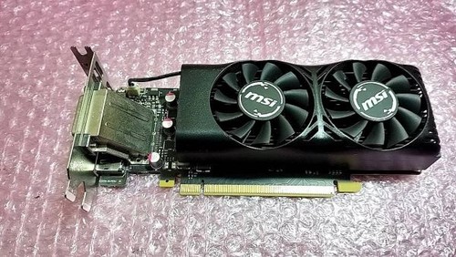 MSI GeForce GTX 1050 Ti 4GB LP GDDR5 Low Profile Graphics Card Nvidia GPU - 第 2/5 張圖片