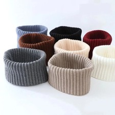 Fashion Knitted Neck Warmer Warm Windproof Knitted Scarf Thick Design Winter