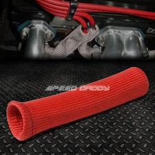 SPARK PLUG WIRE BOOT HIGH HEAT PROTECTOR SLEEVE COVER/SHIELD/GUARD/SHROUD RED