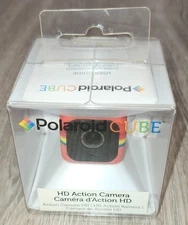 Polaroid Cube HD Action Camera Red - Open Box - Please READ