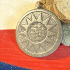 Pre Civil War 💥 🇺🇸 💣 Pewter Hard Times Button Rare Us