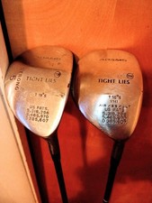 ⛳ (2) Adams Tight Lies Driver Golf Clubs (1) Air Assault T 16°S & (1) 5 Wood
