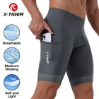 Mens Cycling Shorts 5D Gel 3 Pocket MTB Road Bike Breathable Shockproof Sports