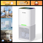 Compact Dehumidifier 60 OZ Tank for Home, 500 sq ft, Auto Shut Off, LED Light, Q
