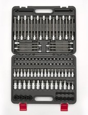 107 Piece Master Torx Allen Bit Socket Set S2 Steel 143812 Drive Long Torx 107 Piece Master Torx Allen Bit Socket Set S2 Steel 143812 Drive Long Torx