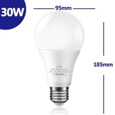 E27 LED 30W 20W 18W 3W  Globe Cool Warm Weiß Schraube Glühbirne Lampe Licht 220V