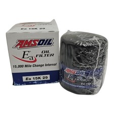 Amsoil Oil Filter Ea15k29 15000 Mile Spin-on Black Engine