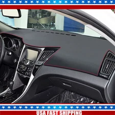 For Hyundai Sonata 2011-2014 Car Leather Dashboard Dash Cover Protectors Mat Pad