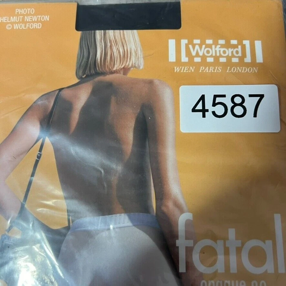 Колготки Helmut Newton для Wolford Tights Fatal Opaque 80 XS Admiral 107 89 - Изображение 3 из 4