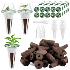 66Pcs Hydroponic Seed Pod Kit Compatible with Aerogarden and All Brands Grow 0.23 per gallon