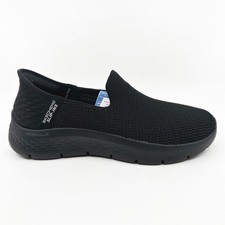 SKECHERS Go Walk Flex Relish Black Womens Slip On Sneakers