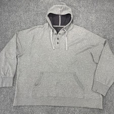 LL Bean Hoodie Mens 2XL Gray Slightly Fitted ...