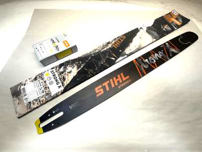 #ad New OEM STIHL 28quot; Black Strong X Bar Chain Full Chisel 3 8 .050 91dl MS 440 660 $199.95