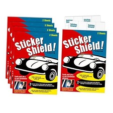 - Windshield Sticker Applicator, Easy Application 5 Packs 10 sheets total