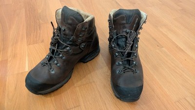 HANWAG Tatra II wide braun Herren Wanderschuhe Treckingstiefel Größe 10 / 44,5