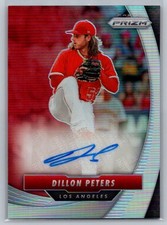 2020 Panini Prizm #GBG-DP Dillon Peters Game Ball Graphs Silver Prizm