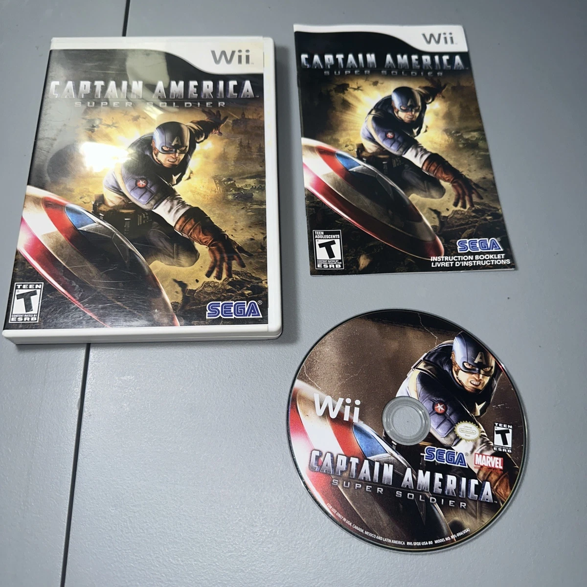 Captain America: Super Soldier Nintendo Video Games for sale | eBay