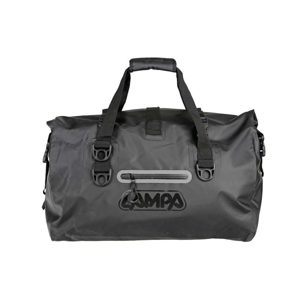 Motorcycle scooter waterproof duffle tail bag 40 ltr black by Lampa