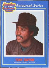 1990 Jumbo California Sunflower Seeds #11 Tony Gwynn Baseball NM