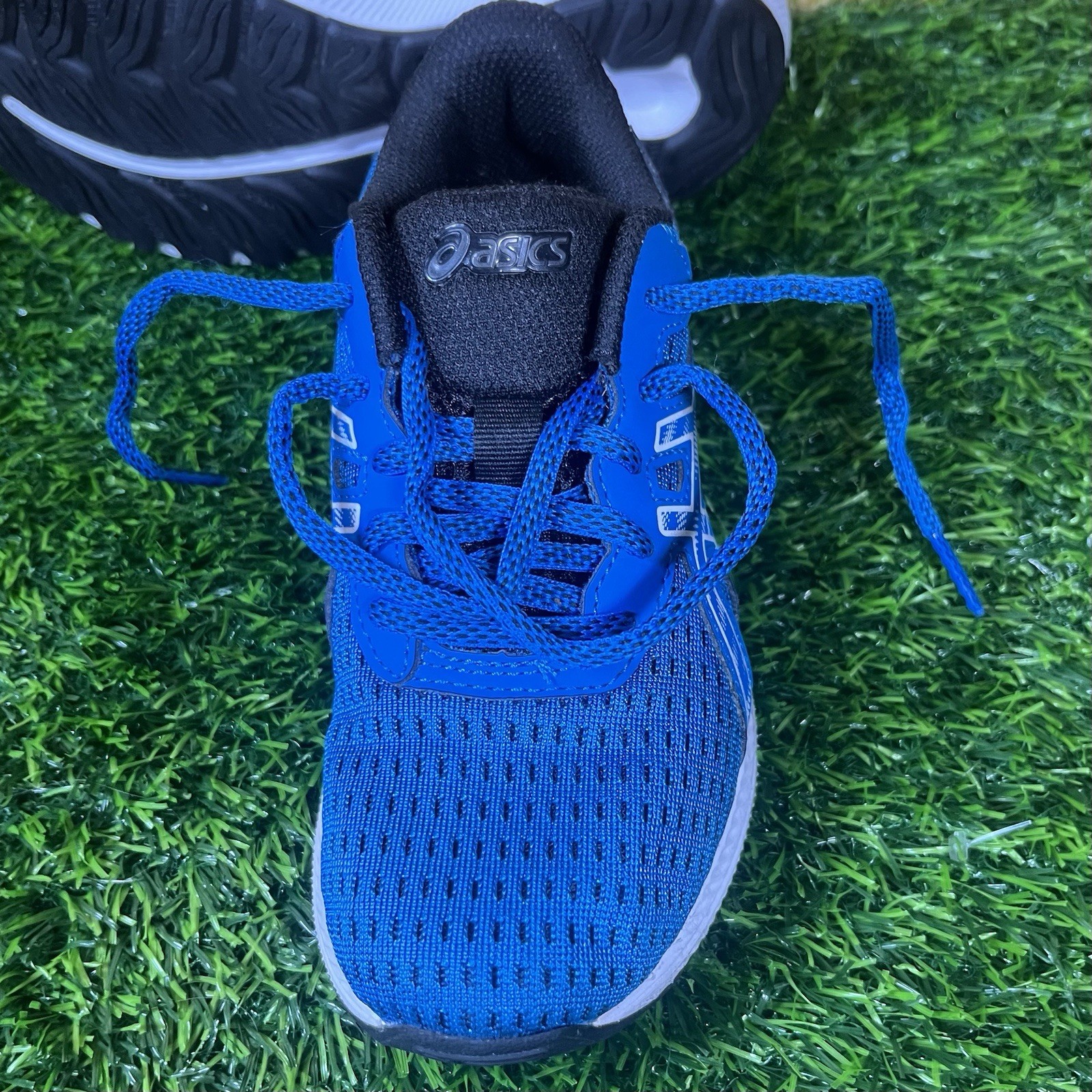 ASICS “Gel Excite 9” Shoes Sneakers Blue ~ Boys Size 1 ~ GUC ~ See And Read All thumbnail 5