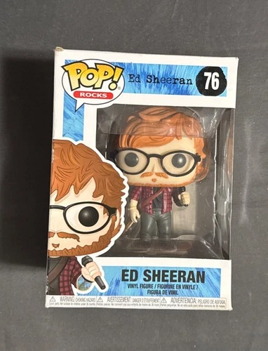 Funko POP! Rocks Ed Sheeran #76 - Box Wear - W/ Protector