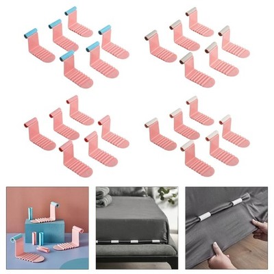 6pcs Sturdy PP Materials Sheet Straps for Long Time Use and Easy Installation