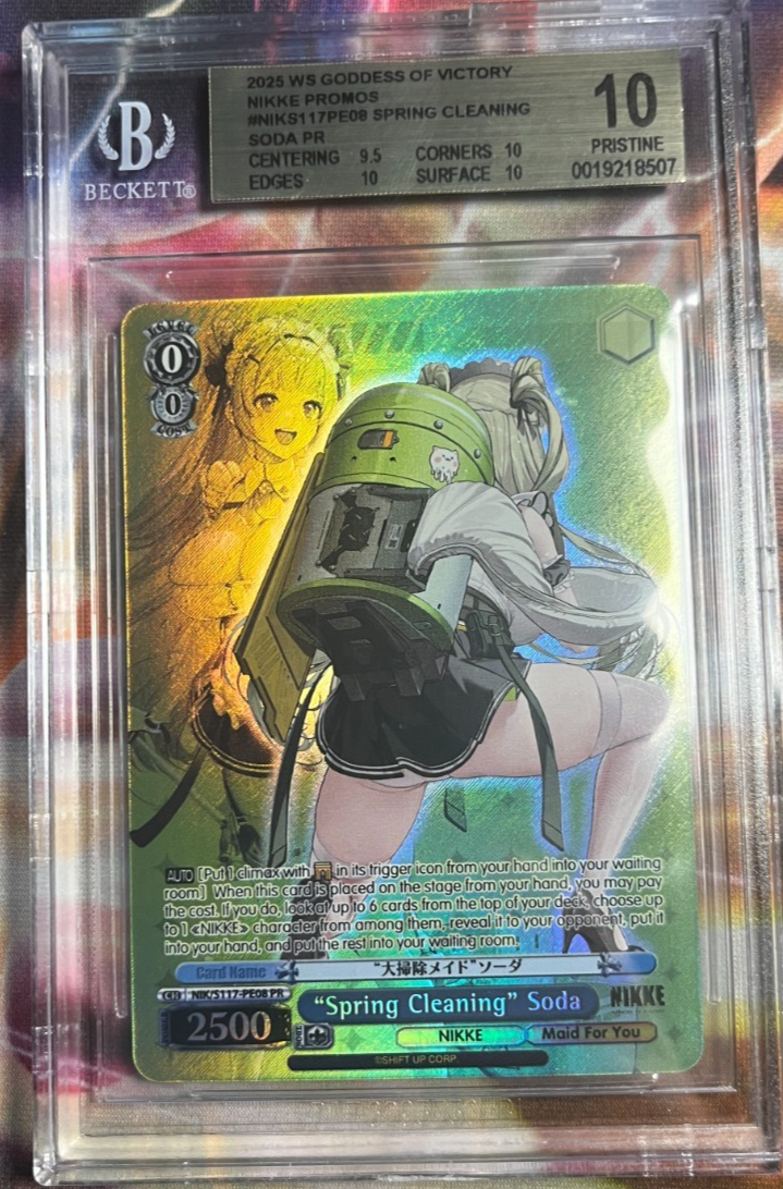 BGS 10 Pristine Spring Cleaning Soda Weiss Schwarz 2025 Nikke PE03
