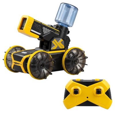 SilverLit Exost Hydro Blast RC Car for Kids with Water Blaster and Dual Land and
