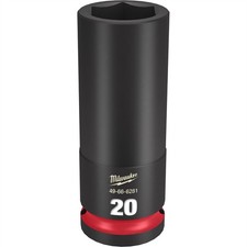 Milwaukee Electric Tools 49-66-6281 Shockwave Impact Duty 1/2"drive 20mm Deep 6
